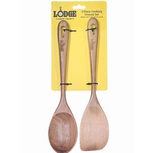 Lodge Acacia Wood 2-Piece Cooking Utensil Set